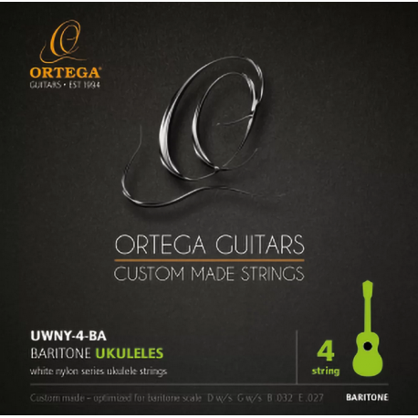 Ortega UWNY4 BA Struny do ukulele barytonowego