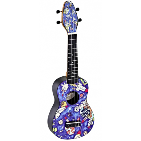 KEIKI K2-SP ukulele sopranowe z akcesoriami