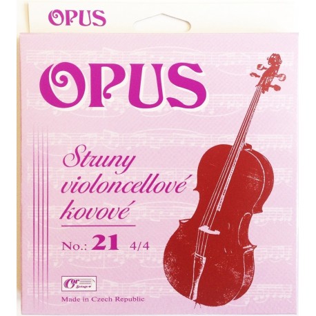 OPUS 21 Cello Struny do wiolonczeli