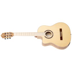 Ortega TZSM-3-L gitara el. klasyczna 4/4 z pokrowcem leworęczna