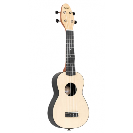 KEIKI K2-MAP ukulele sopranowe z akcesoriami